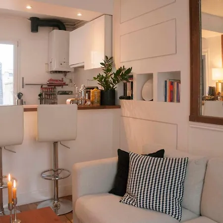 Nice 40 M Bright And Cosy With Wifi In Paris Apartamento